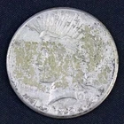 1922-S Peace Silver Dollar $1 90% Silver US Coin Corroded