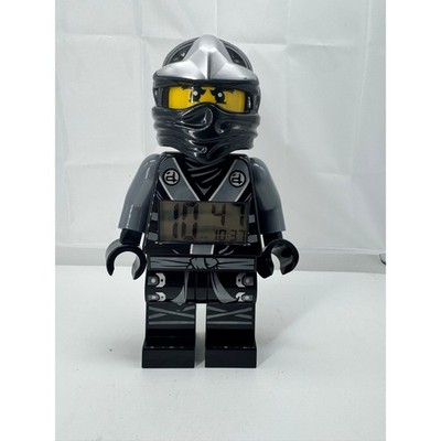 Lego Ninjago Cole digital alarm clock 9.5'' - tested and working 
