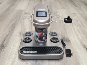 Bartesian Premium Cocktail & Margarita Maker Machine With 5 Glass Bottles