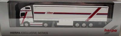 HERPA VOLVO FH GL XL PLANENSATTELZUG MÖLLER TROISDORF TRUCKER BABE DANIELA ROHDE