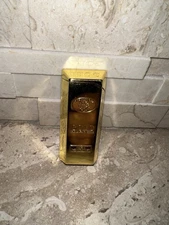 Vintage The World Over Gold Nugget Bar Look Lighter Non Working Novelty
