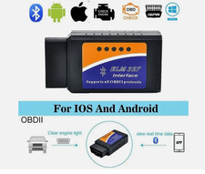 ELM327 V2.1Bluetooth OBD2 Code Reader Car Diagnostic Scanner for Android and iOS