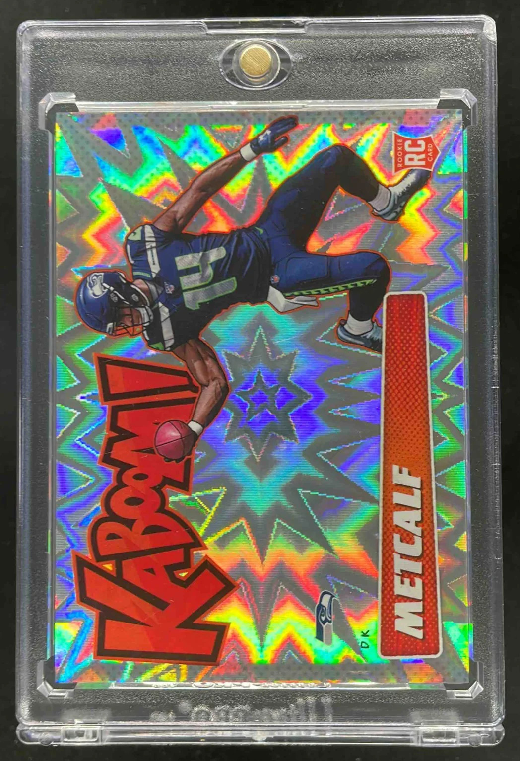 2019 Panini Absolute Kaboom SSP #K-DK2 DK Metcalf RC