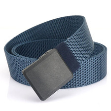 Men's Stretch Belt Quick Release Belt Magnetic Buckle Elastic Webbing Outdoor
