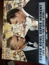 1990 Pro Set Super Bowl XXV Silver Anniversary - Frank Gifford, Christman #136