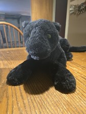 Onyx The Black Panther By Aurora World Flopies Plush Animal
