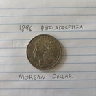 1896 P -  Morgan Silver Dollar -- BU