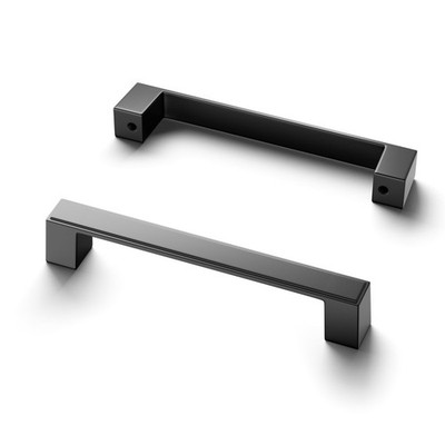 Cobbe 30 Pack Cabinet Handles 5 Inch Kitchen Square Cabinet Handles Matte Bla...