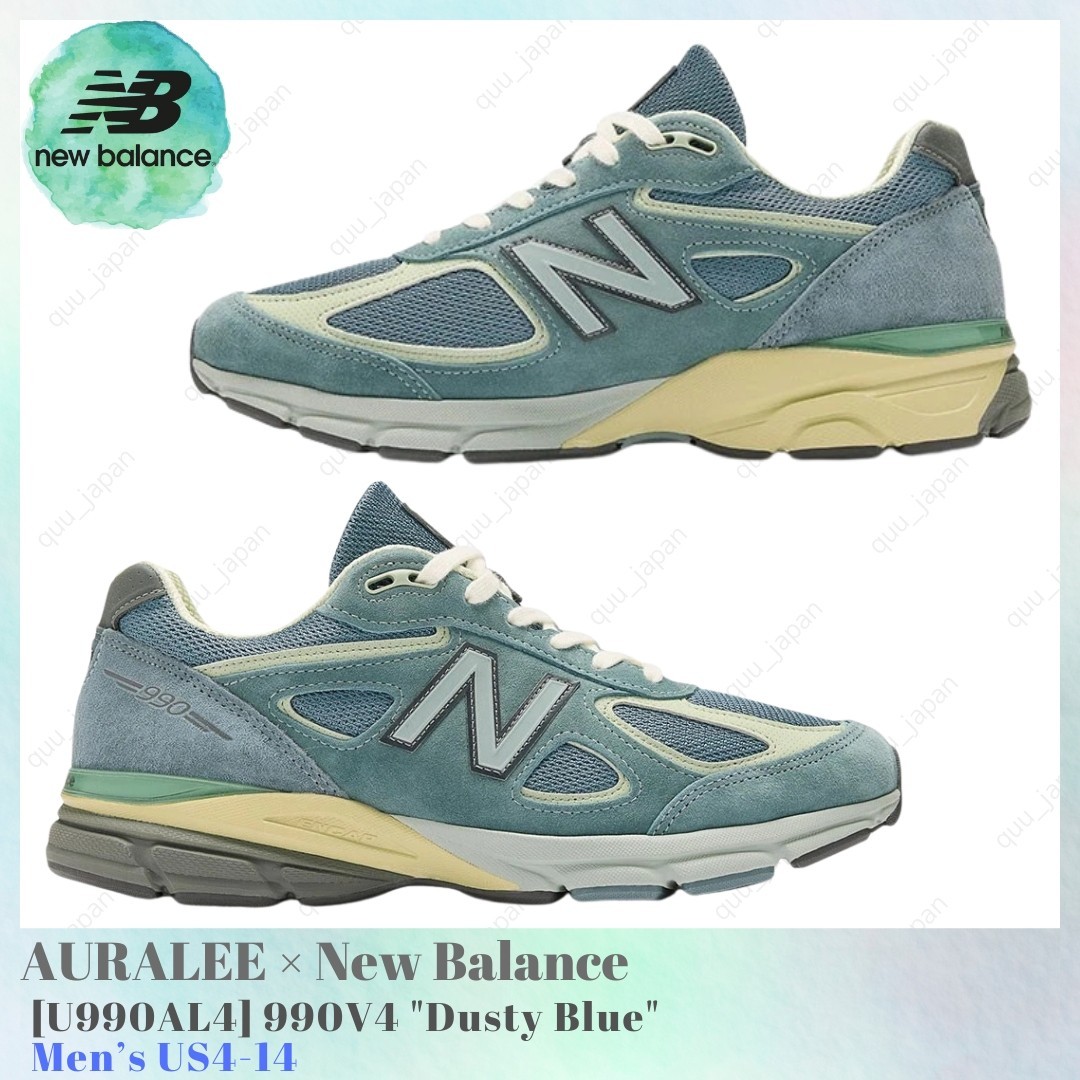Size 9 - AURALEE x New Balance 990v4 Made in USA Trooper for sale