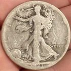 1921 S Walking Liberty Half Dollar AG