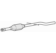 Type Approved Catalytic Converter for Mini Mini Hatch One D 1ND 1.4 (2005-2006)