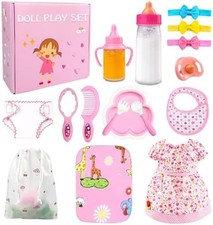 Baby Accessories Feeding and Caring Set for Dolls