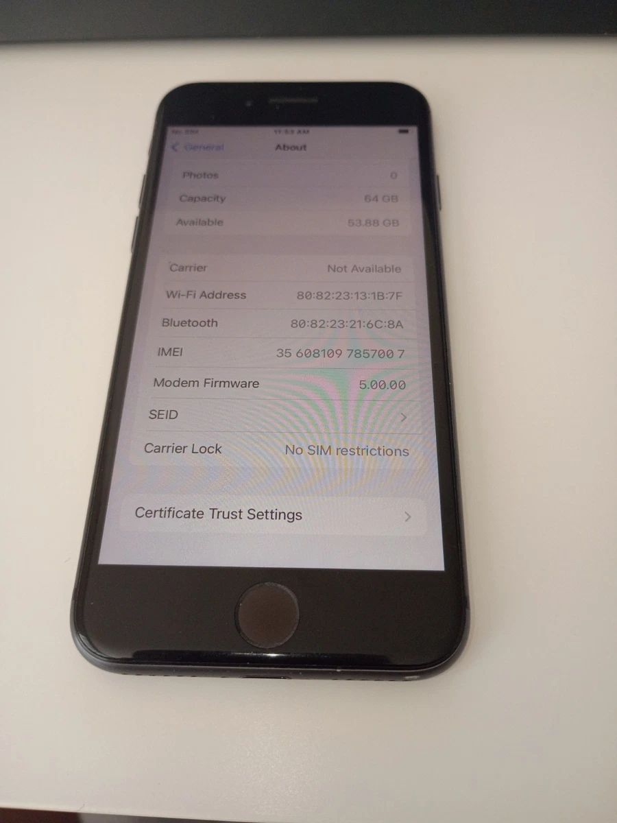 iOS Apple iPhone 8 Black Smartphones for sale | eBay