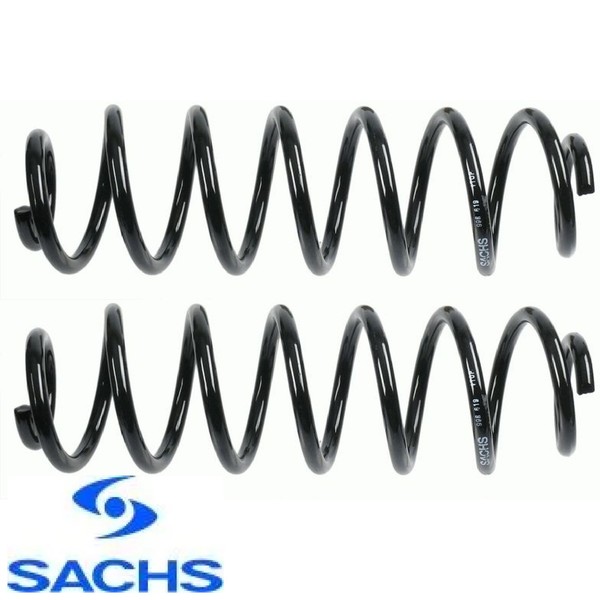 2X Fahrwerksfeder Sachs 996619 2 Federn Satz Federnsatz FüR Skoda FüR VW-image