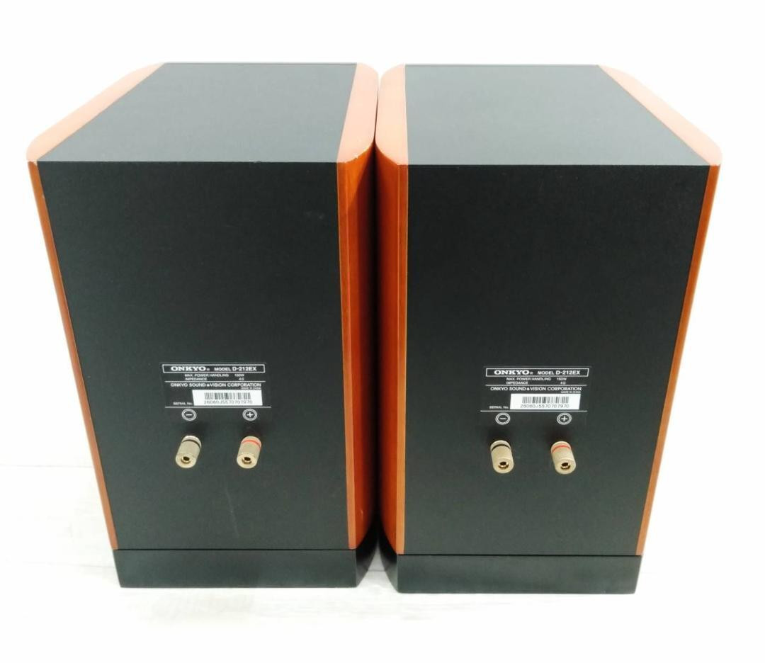 ONKYO D-212EX ② ONKYO D-212EX speaker system 2 units 1 set From Japan Free