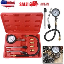 Engine Cylinder Compression Gauge Tester Kit Gas Engine Diagnostic Testing Tool. Engine Cylinder Compression Gauge Tester Kit Gas Engine Diagnostic Testing Tool.