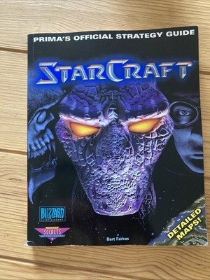 StarCraft Prima s Official Strategy Guide (1998, Bart Farkas) Blizzard PC Game
