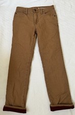 GAP kids Fleece Lined Khaki Pants Size 14 Boys Adjustable Waist