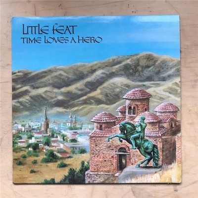 LITTLE FEAT TIME LOVES A HERO LP 1977 on cream labels - nice copy CANADIAN