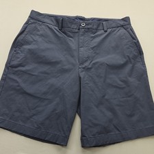 Vineyard Vines Mens On-The-Go OTG Shorts Navy Blue Stretch Size 34X9