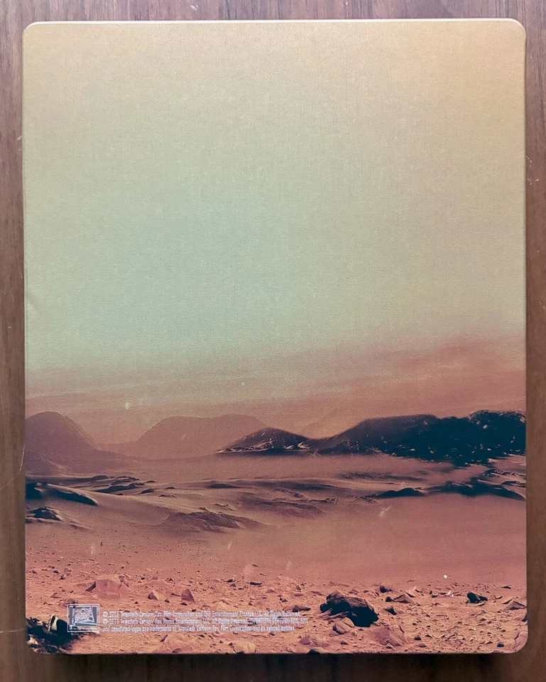 The Martian (4K UHD, Blu-ray Ext Ed, 3D, 4-Disc Set) Steel book EXTREMELY RARE! - Image 4 of 4