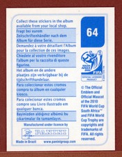 Carte Panini Coupe Du Monde 2010 #48 Tim Cahill - Notée PSA 10 Gem Mint