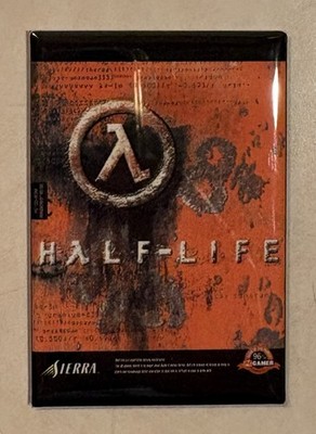 Half-Life Video Game Fridge Magnet