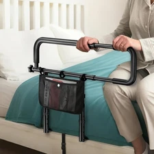 FORTEMOTUS Bed Rails for Elderly Adults Safety - Adjustable Heights & Extendable