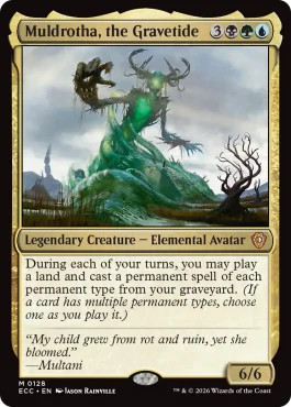 Magic MTG - Muldrotha, The Funery Flut - MINT/NMINT - DE