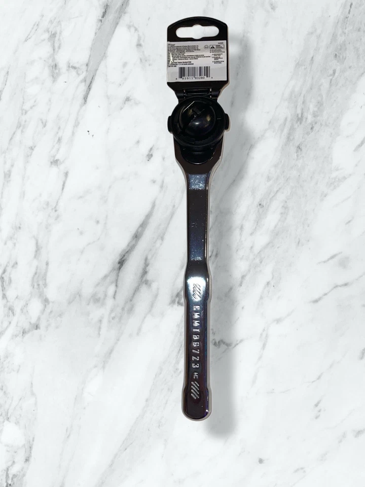 Craftsman 3 Piece LOW PROFILE Ratchet Socket Wrench Set 1/2" 3/8" & 1/4" Drive - Image 4 of 4