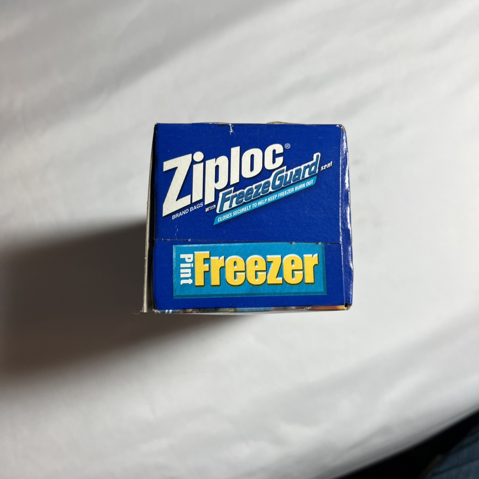 Vtg 2003 Ziploc Freezer Pint Bags 20ct FreezeGuard Seal Unopened Box Discont.