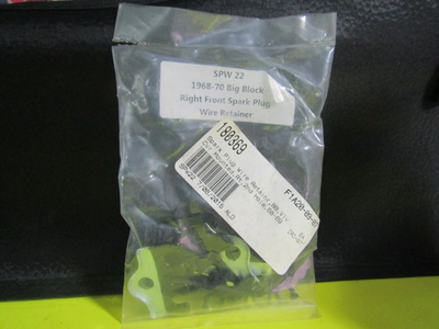 #ad 1968 1970 Chevrolet Big Block Right Front Spark Plug Wire Retainer SPW 22 NEW $12.99
