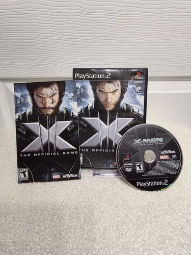 X-Men: The Official Game (Sony PlayStation 2, 2006) Complete w/ Manual CIB PS2
