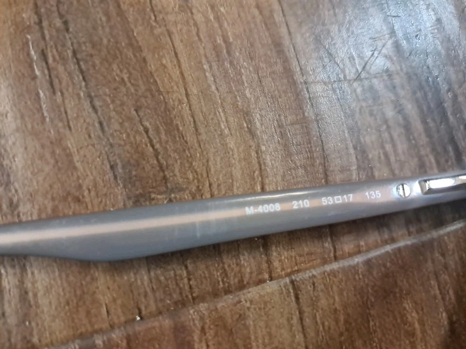 Marcos de gafas Marchon NYC Uptown Regency 210 media montura 53-17 135 Foto 3 de 4