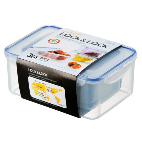 LocknLock Easy Essentials Food Storage lids/Airtight containers, BPA Free, 6-... - Picture 8 of 12