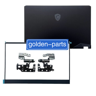 LCD Back Cover/Bezel/Hinges for MSI Vector GP76 GP77 GE76 MS-17K3 MS-17K4 Black