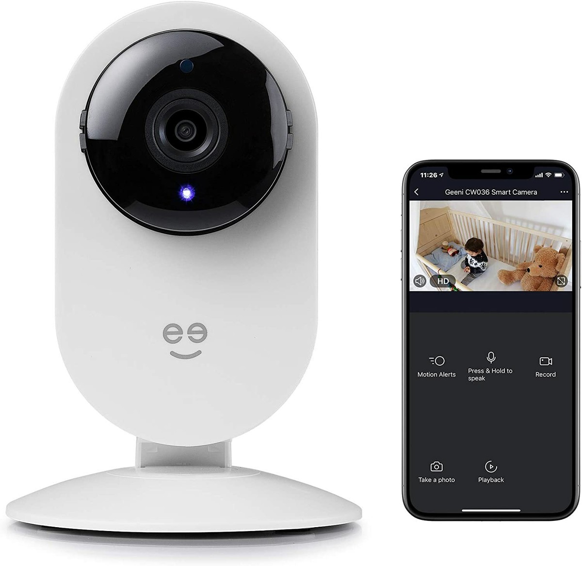 カメラ ノンブランド HD CCTV Camera GEENI Glimpse HD 1080p Smart Security Camera White GN-CW036-199 | eBay