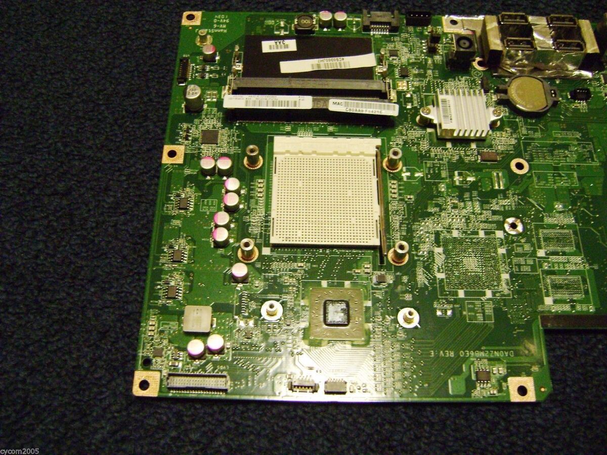 HP TouchSmart 310 310-1020 AMD MotherBoard DA0NZ2MB6E0 (Non-working) Read It HP TouchSmart 310 310-1020 AMD MotherBoard DA0NZ2MB6E0 (Non-working) Read It