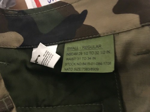 bdu pant, new WOODLAND CAMO, small - regular - Bild 6 von 6