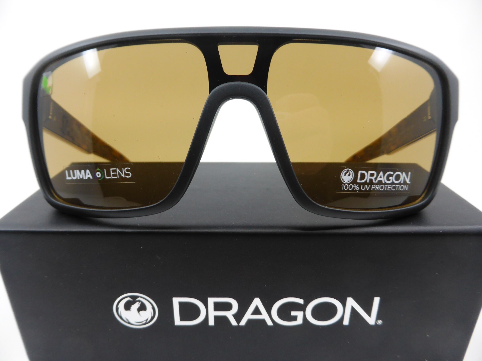 Dragon REMIX LL Sunglasses Matte Black Lynxx Lumalens Brown Lens Made
