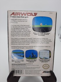 Airwolf Nintendo NES Completo En Caja CIB EXCELENTE ESTADO CIB USADO EN EXCELENTE ESTADO 