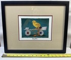 Will Bullas Gallery Office Art Framed Satire Artwork 7 Funny animals humor Owl — photo 4