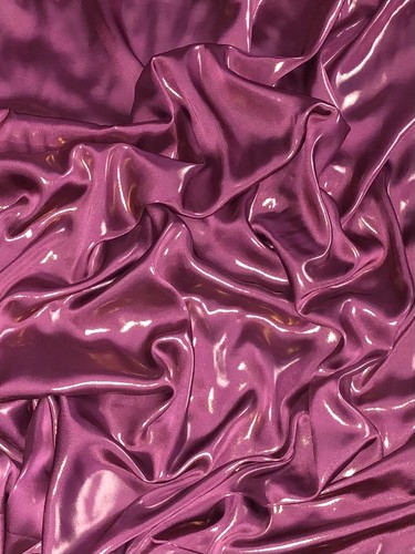 Shiny Wet Look Soft Floaty Shimmer Satin Fabric 58”Wide Dress Bridal Decoration - Picture 53 of 79