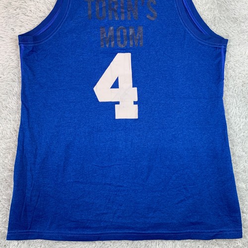 Nike Basketball Blue CCPAL Customised Workout Vest Tee Size Women's Large L - Picture 10 of 15