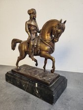 STATUE EN BRONZE DE NAPOLEON BONAPARTE A CHEVAL