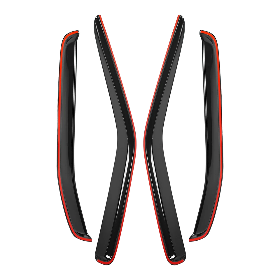 EE. UU. Para Nissan Xterra 2000-2004 Ventana Ventilación Visera Lateral Sol Lluvia Deflector Protector Ş Foto 3 de 4