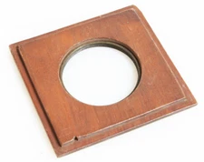 3 5/8 X 3 3/4 LENS BOARD W/ 49MM OPENING