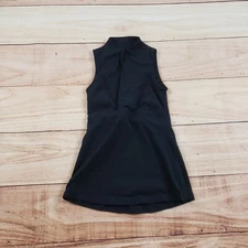 Lululemon Shirt Womens 4 Black Tank Top Outdoors Workout Gym Yoga Run Ladies A3