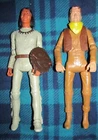 Vintage 1967 MARX Geronimo & Johnny West Action Figures - wit Accessories