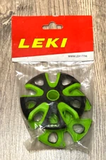 LEKI BIG Mountain BASKET 2K 95mm 1 Pair Green